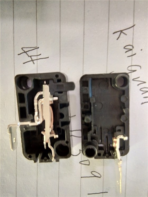 微動開關(guān)結(jié)構(gòu)圖