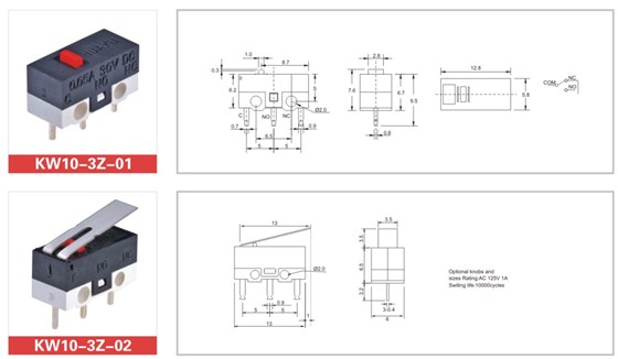 鼠標微動開關(guān)