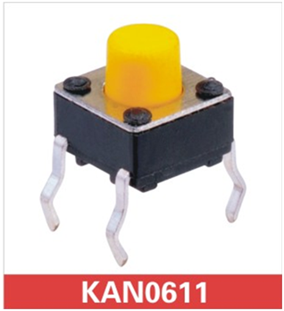 6*6*4.3-21MM輕觸開關(guān) KAN0611