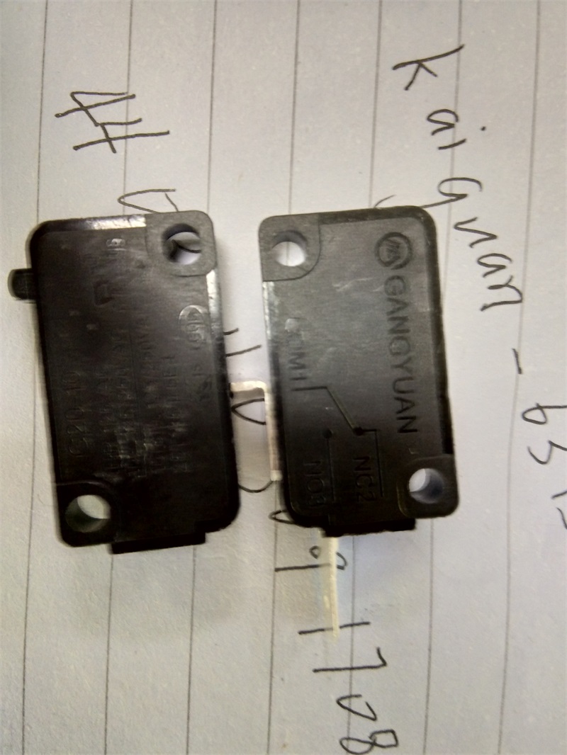 微動(dòng)開(kāi)關(guān)結(jié)構(gòu)圖