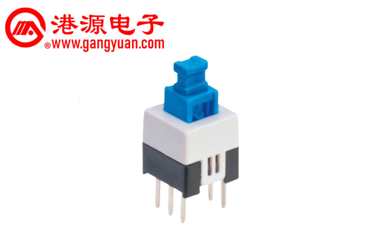 六引腳自無(wú)鎖開(kāi)關(guān)的兩種原理圖