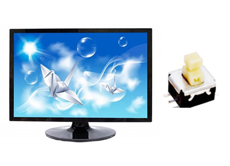 電視機電源鍵開關(guān)PB22E12應(yīng)用案例