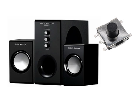 音響按鍵開關(guān)KAN0644應(yīng)用案例