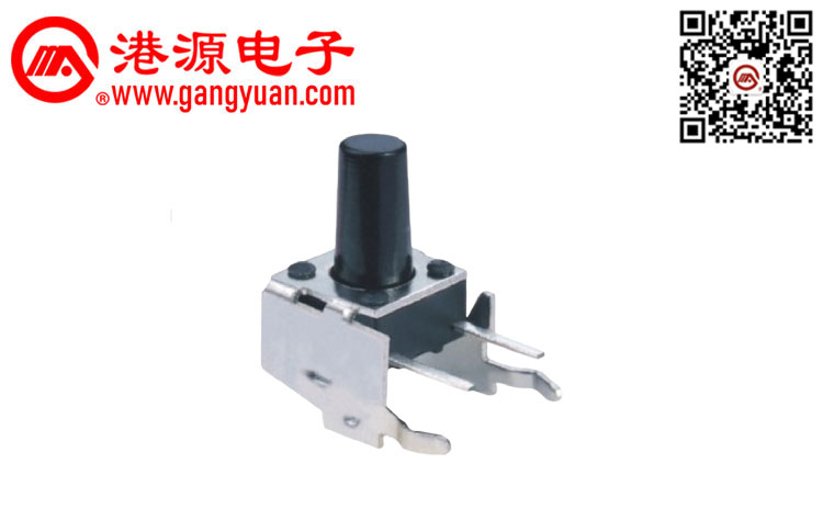 6*6側(cè)臥式插件輕觸開關(guān)