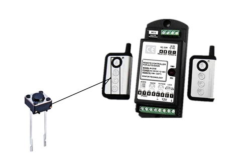 自動門遙控器-KAN0615應(yīng)用案例